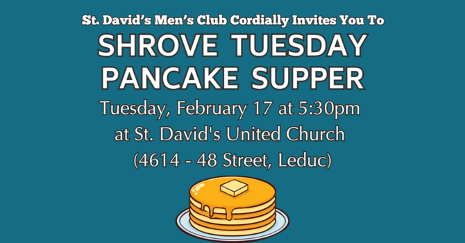 Shrove Tuesday Pancake Supper