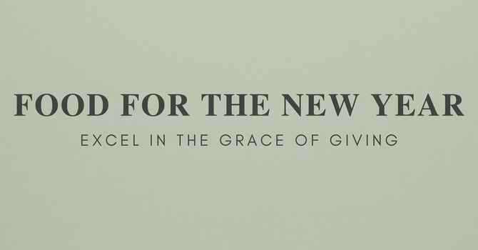 Excel in the Grace of Giving