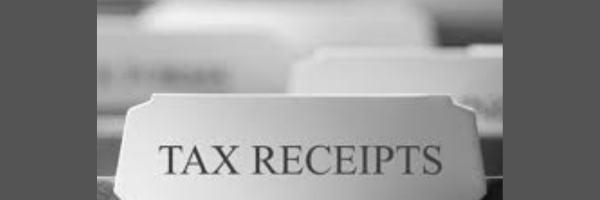 2025 Tax Receipts are Ready