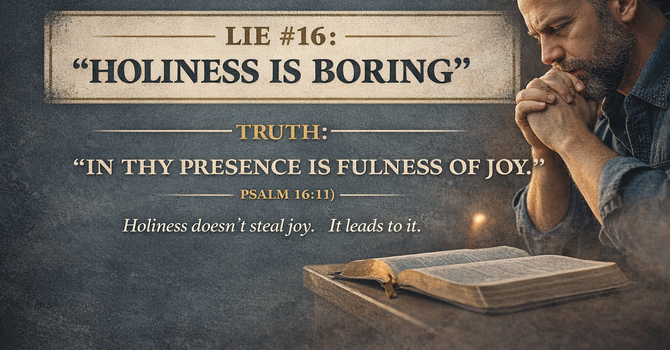 Lies Men Believe About Sin image