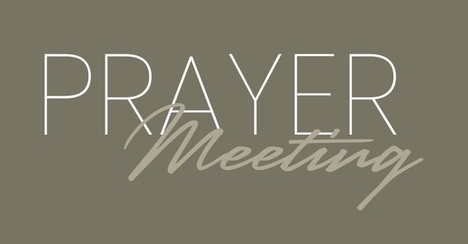 Thursday PM Prayer