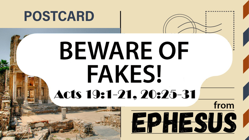 Beware of Fakes!