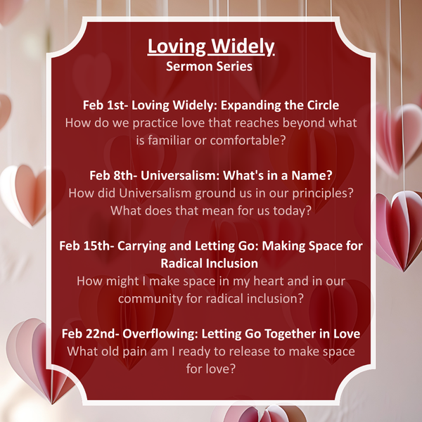 February 2026 Sermon Series