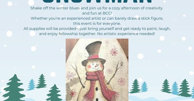 Snowman Painting Workshop 