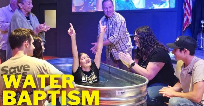 Water Baptism Sunday