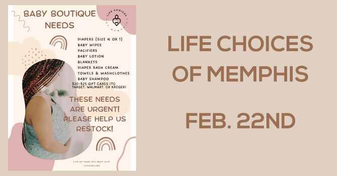 DONATIONS FOR LIFE CHOICES