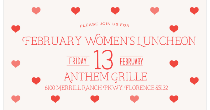  February Women’s Luncheon  image