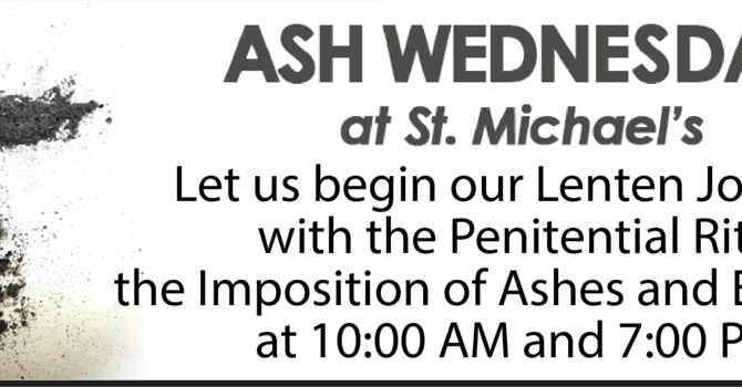 Ash Wednesday Eucharist & Imposition of Ashes 