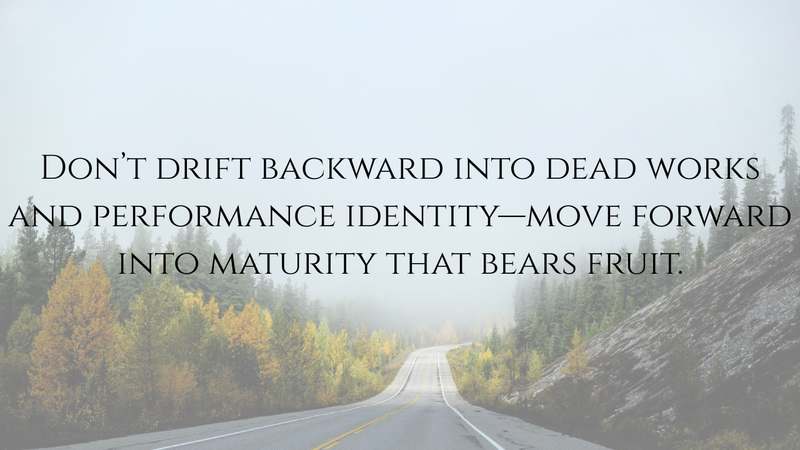 From Dead Works to Living Faith, Hebrews 6:1-8