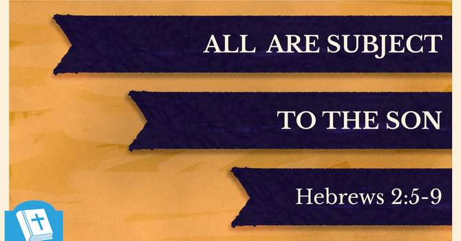All Are Subject to the Son