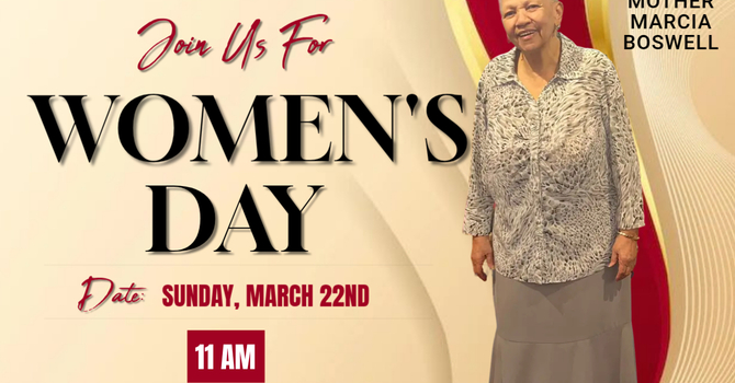 WOMEN'S DAY SERVICE image