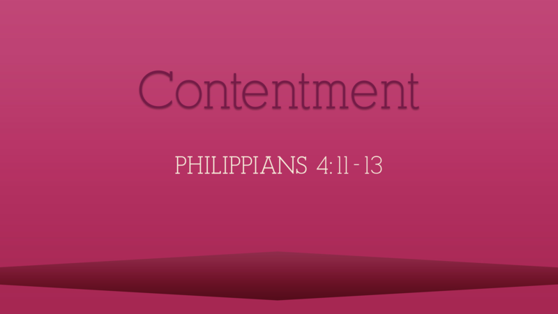 Contentment