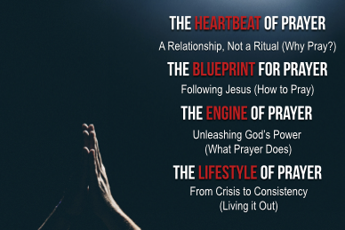 The Heartbeat, Blueprint, Engine and Lifestyle of Prayer