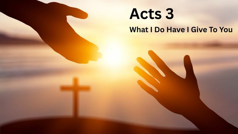 What I Do Have I Give To You | Pastor Jake Babinsack