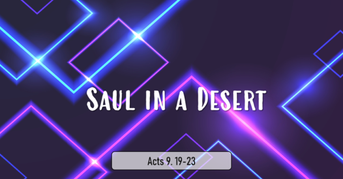 Saul in a Desert