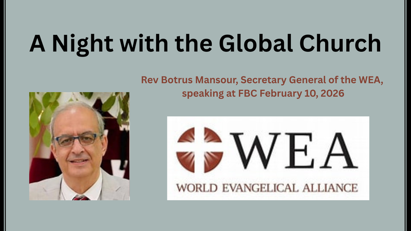 A Night with the Global Church