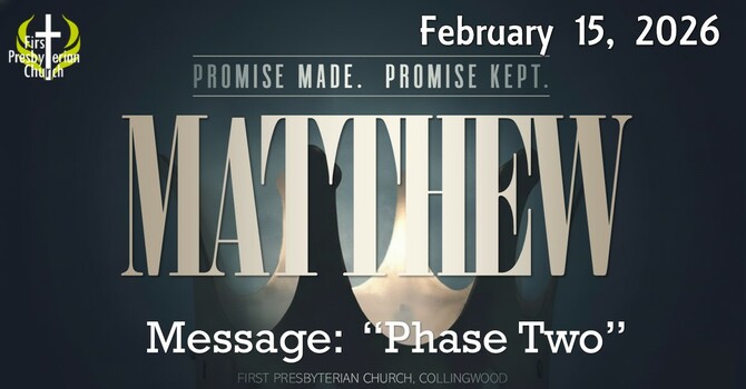 Sunday February 15 Message