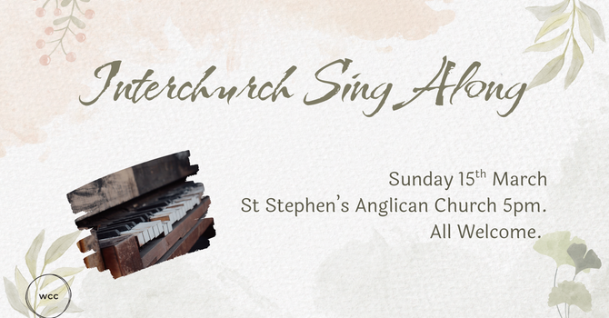Interchurch Sing Along