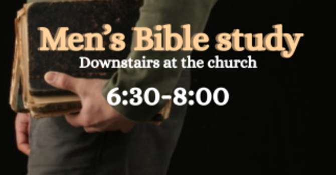 Men's Bible study 