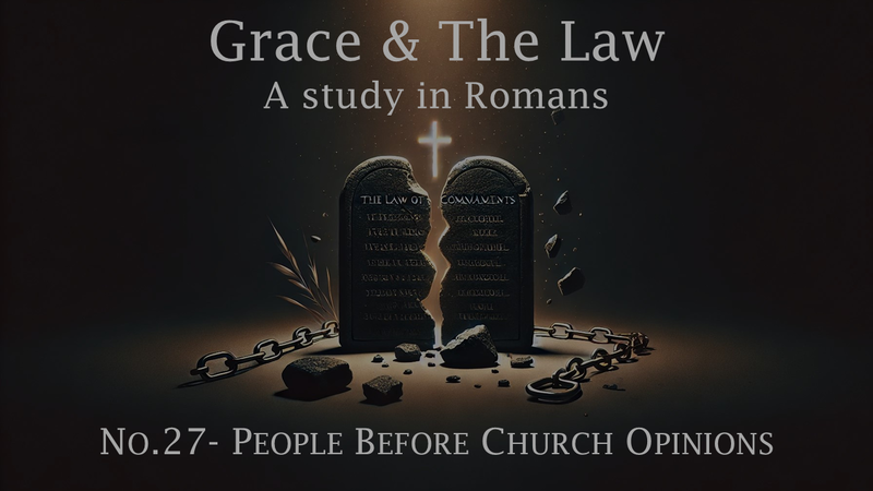 No.27- People Before Church Opinions