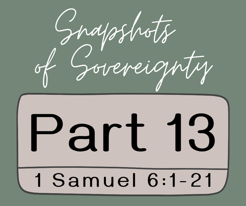 First Baptist Church Kearney MO -Sermon, Snapshots of Sovereignty - Part 13