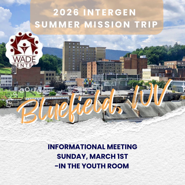 2026 Intergen (all-ages) Mission Trip
