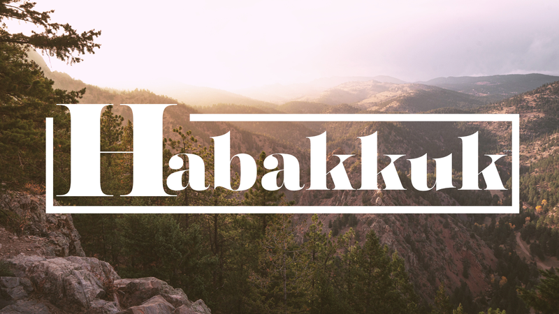 Habakkuk 3:1-16