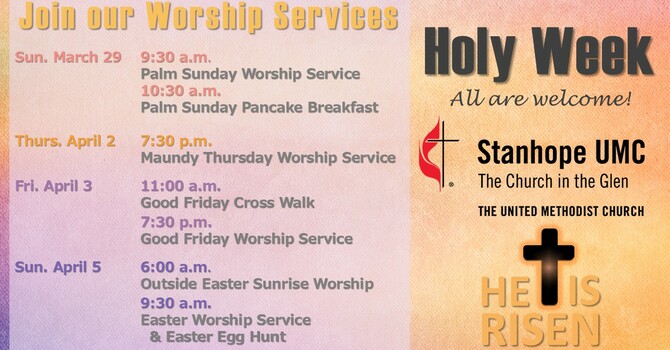 Join us for Holy Week image