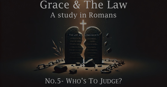 No.5- Who's To Judge