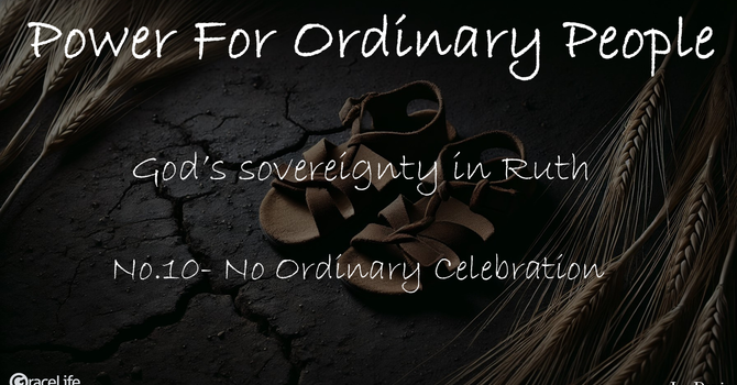 No.10- No Ordinary Celebration