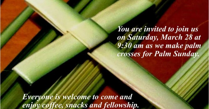 Making Palm Crosses