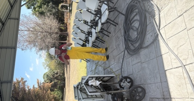 Hospitality Team Cleans!