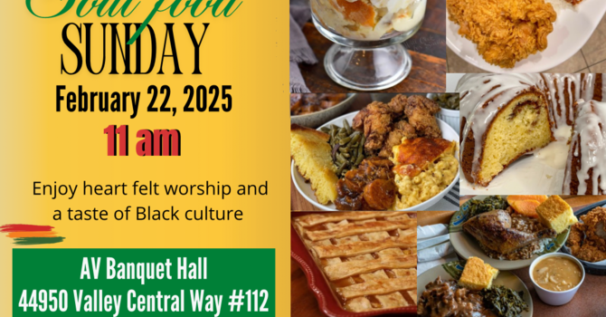 Soul Food Sunday Celebrating Black History Month 