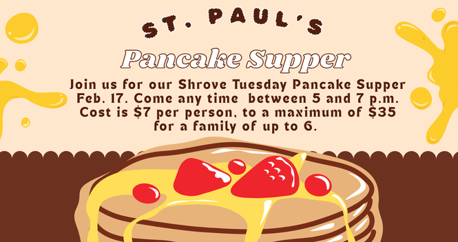 St. Paul's Pancake Supper