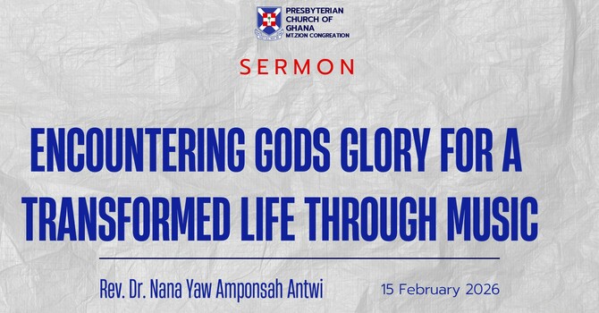 Encountering God’s Glory For A Transformed Life Through Music