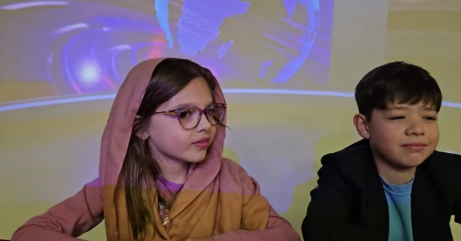 Newsflash! John baptizes Jesus!