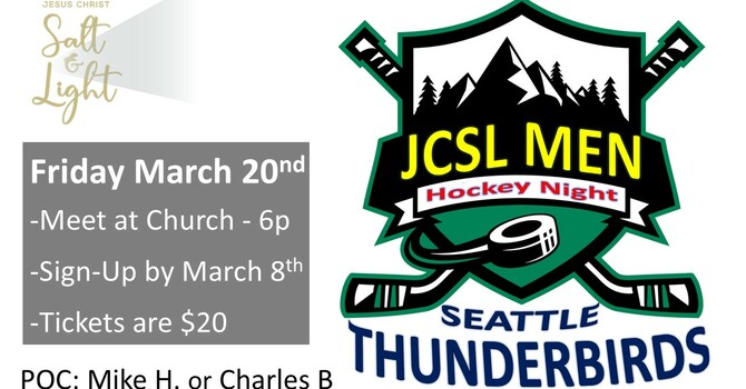 JCSL Men's Hockey Night 