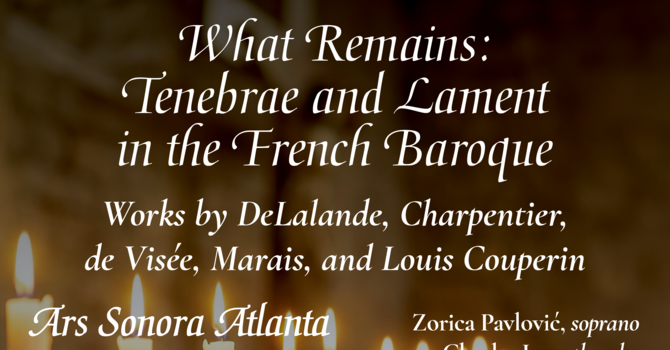 Concert: DeLalande Tenebrae