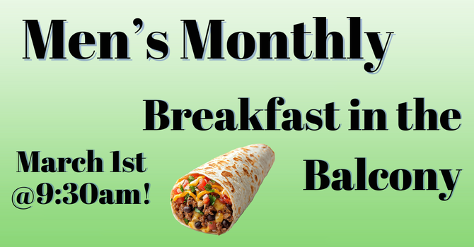 Men's Monthly Breakfast