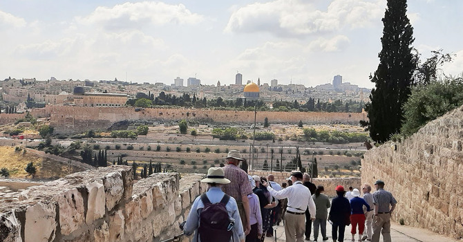 Archbishop’s pilgrimage to the holy land, 2026 edition