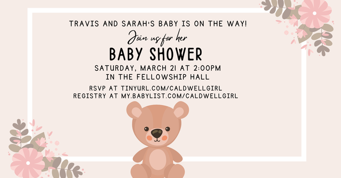 Sarah Caldwell Baby Shower