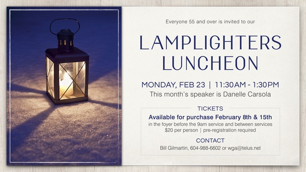 Lamplighters Luncheon