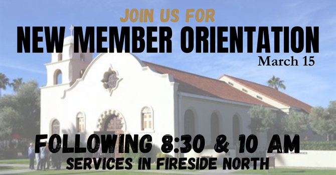 New Member Orientation