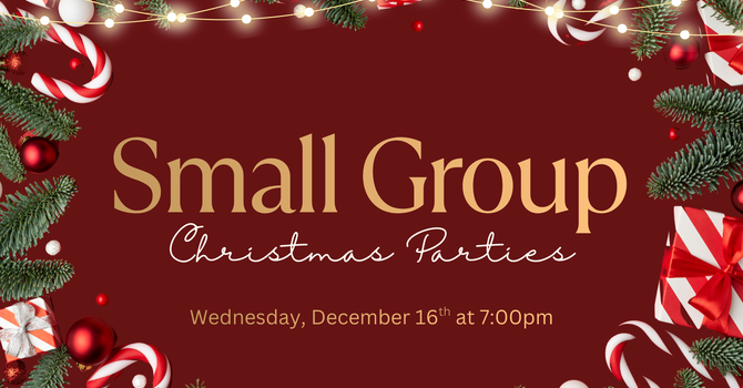 Small Group Christmas Parties