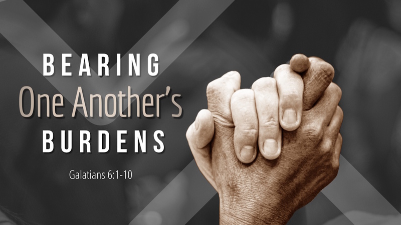 Bearing One Another's Burdens