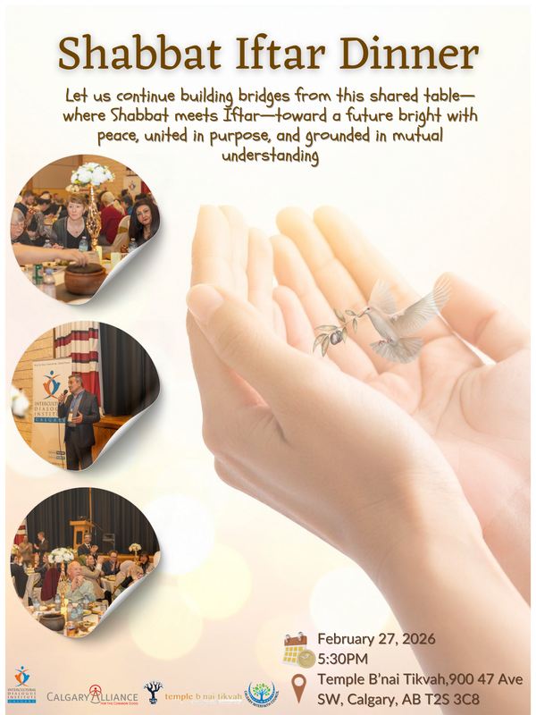 Celebrate Community at our Shabbat & Iftar