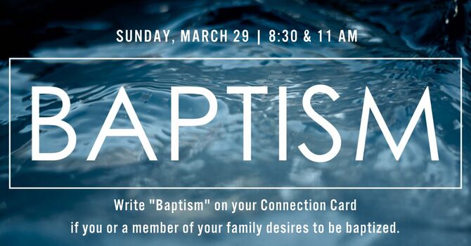 Baptism Services