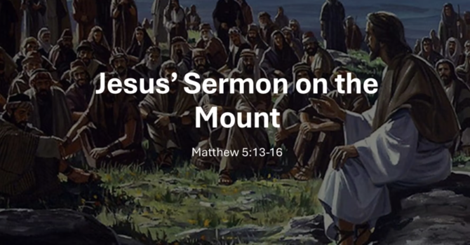 "The Sermon on the Mount:Matthew 6:1-18"