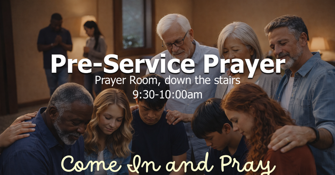 WEST Pre-Service Prayer 