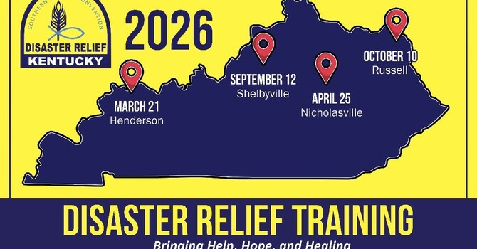 Disaster Relief Training - April 25th